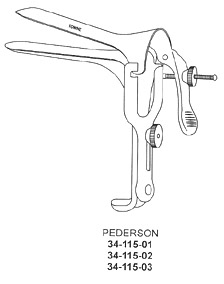 Pederson Vaginal Speculum
